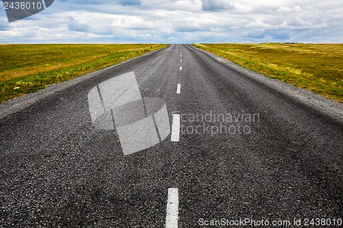 Image of black asphalt road