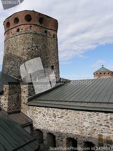 Image of Savonlinna (Olofsborg) castle in Finland