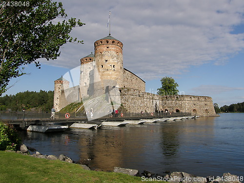 Image of Savonlinna castle, Finland