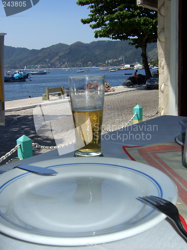 Image of Restaurant in front of the sea