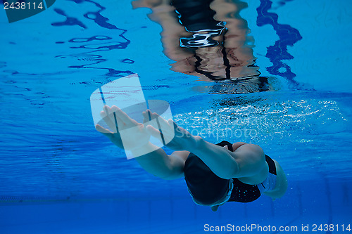 Image of Swimming underwater