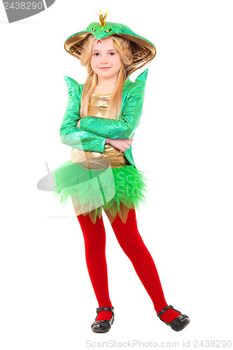 Image of Little blond girl