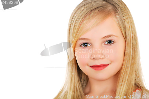 Image of Little blond girl