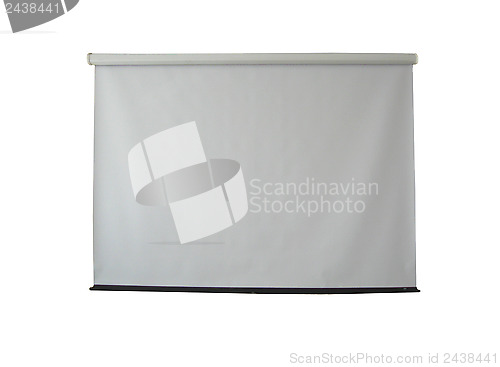 Image of modern white screen