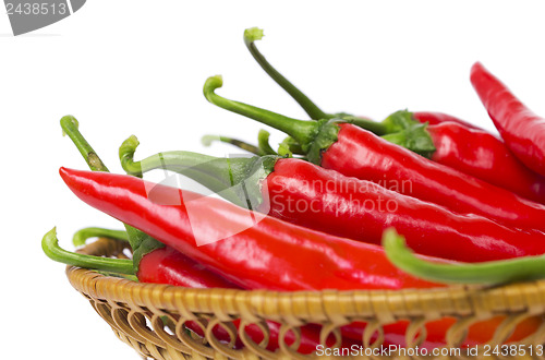 Image of Pepper in a straw dish