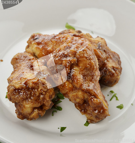 Image of Chicken Wings With Barbecue Sauce