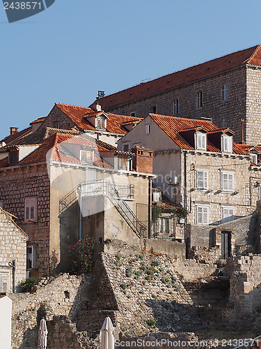 Image of Dubrovnik, Croatia, august 2013, medieval city 