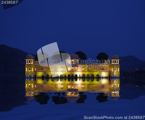 Image of Water Palace - Jal Mahal Rajasthan, Jaipur, India