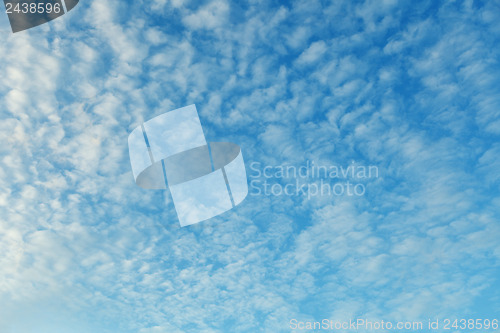 Image of Altocumulus clouds - natural skyscape background