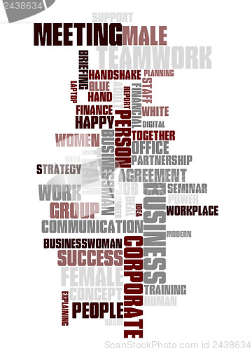 Image of Business text cloud