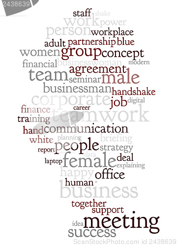 Image of Business text cloud