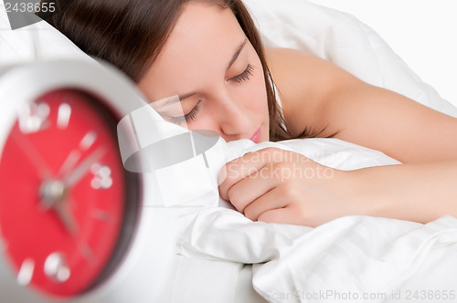 Image of Woman Sleeping