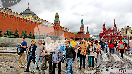 Image of  The Red Square in Moscow, Russia