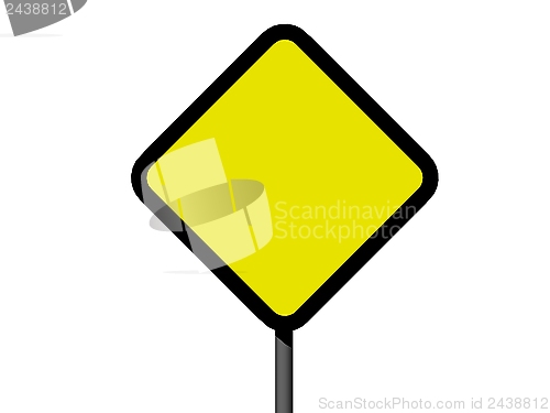 Image of Empty square sign