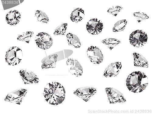 Image of Several diamonds