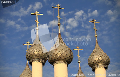 Image of domes of Russian church