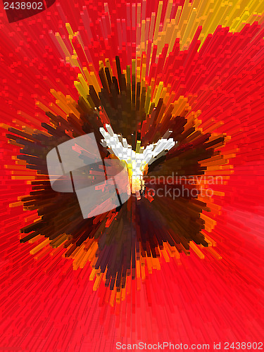 Image of Red abstract background