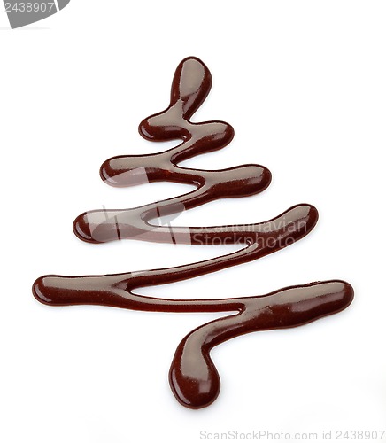 Image of sweet chocolate sauce