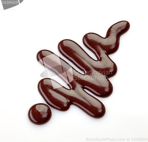 Image of sweet chocolate sauce