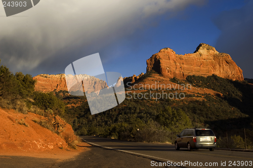Image of Driving in Sedona