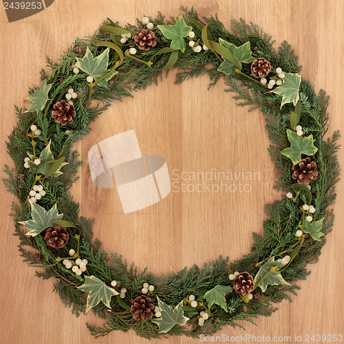 Image of Natural Christmas Wreath