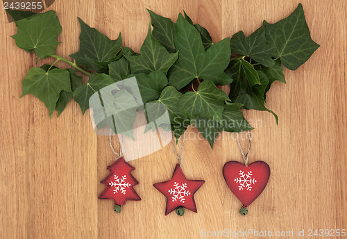 Image of Wooden Christmas Decorations