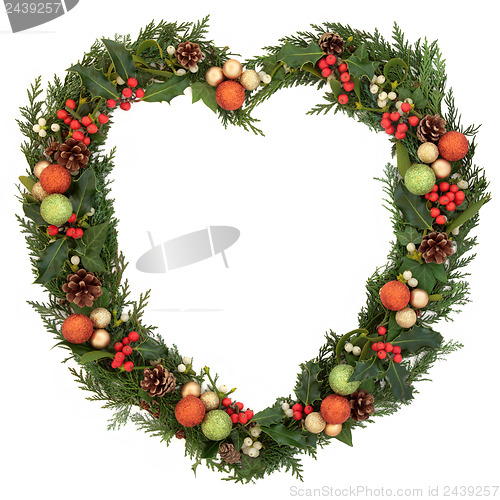 Image of Heart Shaped Wreath