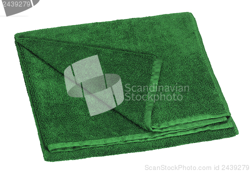 Image of green towel