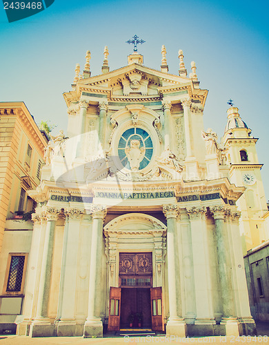 Image of Retro look Santa Cristina and San Carlo church