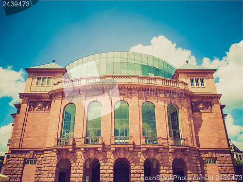 Image of Retro look Mainz National Theatre