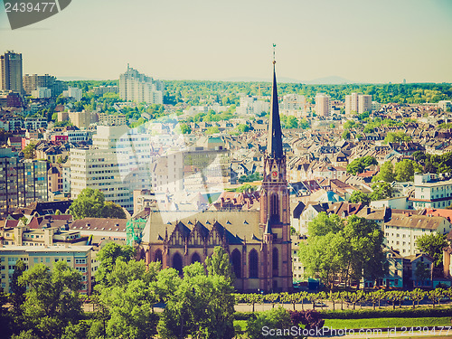 Image of Retro look Frankfurt am Main