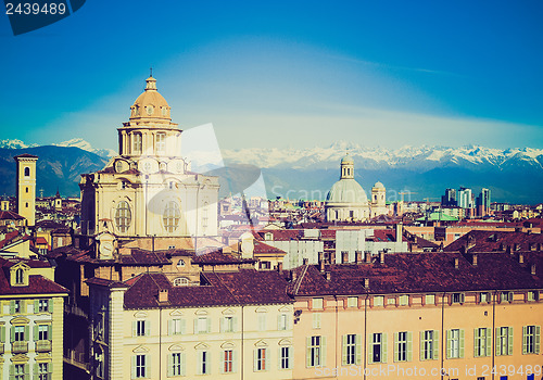 Image of Retro look Piazza Castello, Turin