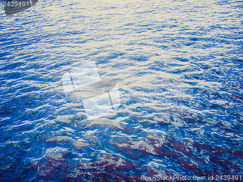 Image of Retro look water background