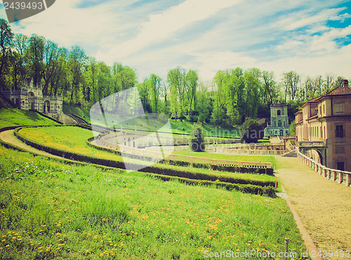Image of Retro look Villa della Regina, Turin