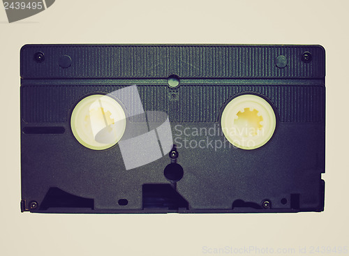 Image of Retro look Video tape