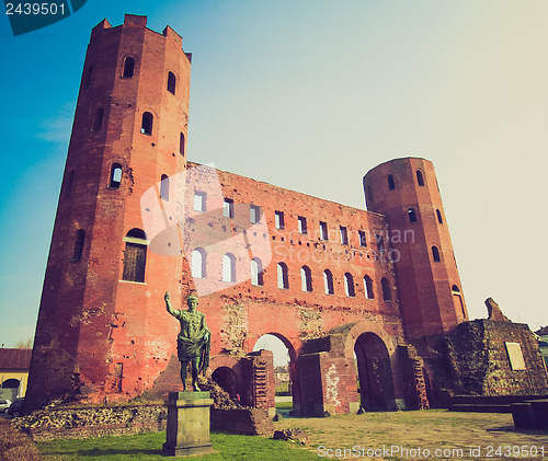 Image of Retro look Torri Palatine, Turin