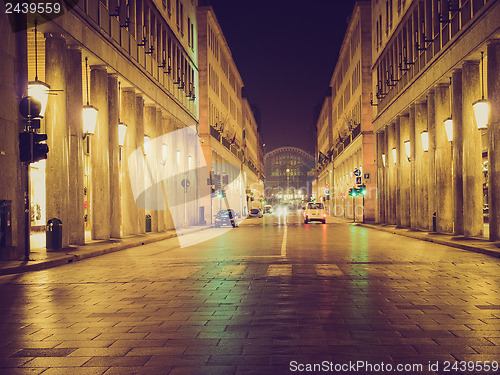 Image of Retro look Via Roma, Turin