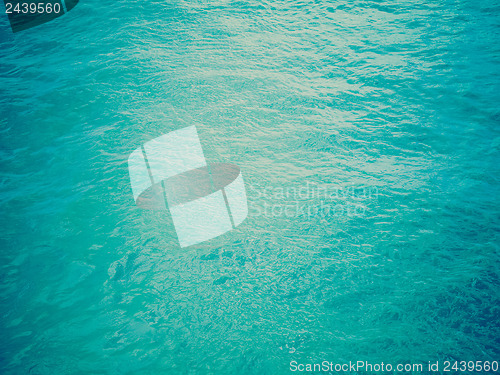 Image of Retro look water background