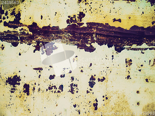 Image of Vintage retro steel background