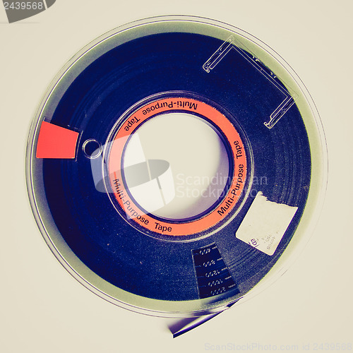 Image of Retro look Tape reel