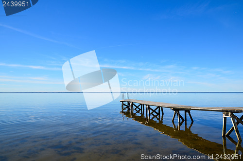 Image of Bath pier at calm water