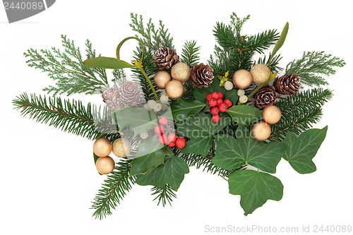 Image of Christmas Floral Display