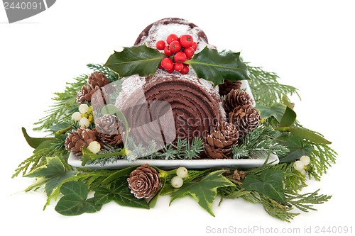 Image of Chocolate Yule Log