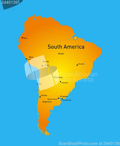 Image of south america