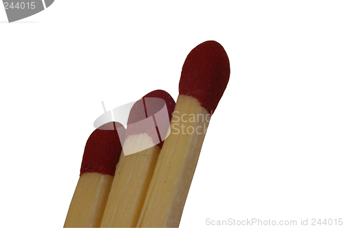 Image of Three match sticks