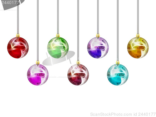 Image of Christmas balls