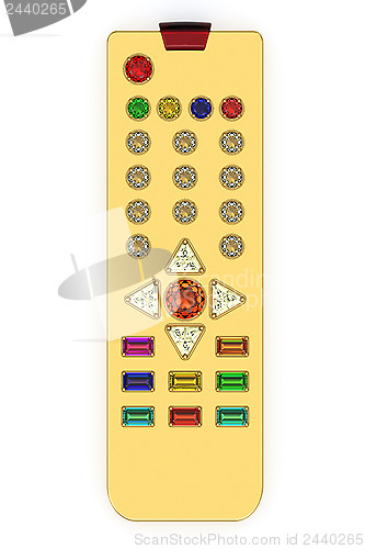 Image of Golden universal remote control