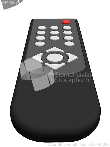 Image of Universal remote control isolated on white