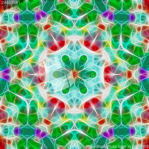Image of Fractal mosaic background