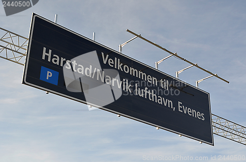 Image of Welcome to Harstad/Narvik lufthavn Evenes